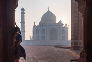 Agra: Taj Mahal-Rundgang mit Prinzessin-Diana-Bank