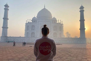 Agra: Taj Mahal voorrangstoegang met gids met opties