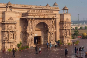 Tour a piedi del Tempio di Akshardham e del segreto Agrasen Baoli