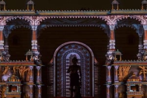 Spettacolo di luci al Tempio di Akshardham e tour a piedi tra le delizie di Old Delhi