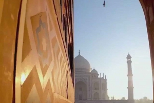 Privat omvisning med alt inkludert i Taj Mahal og Agra med transport