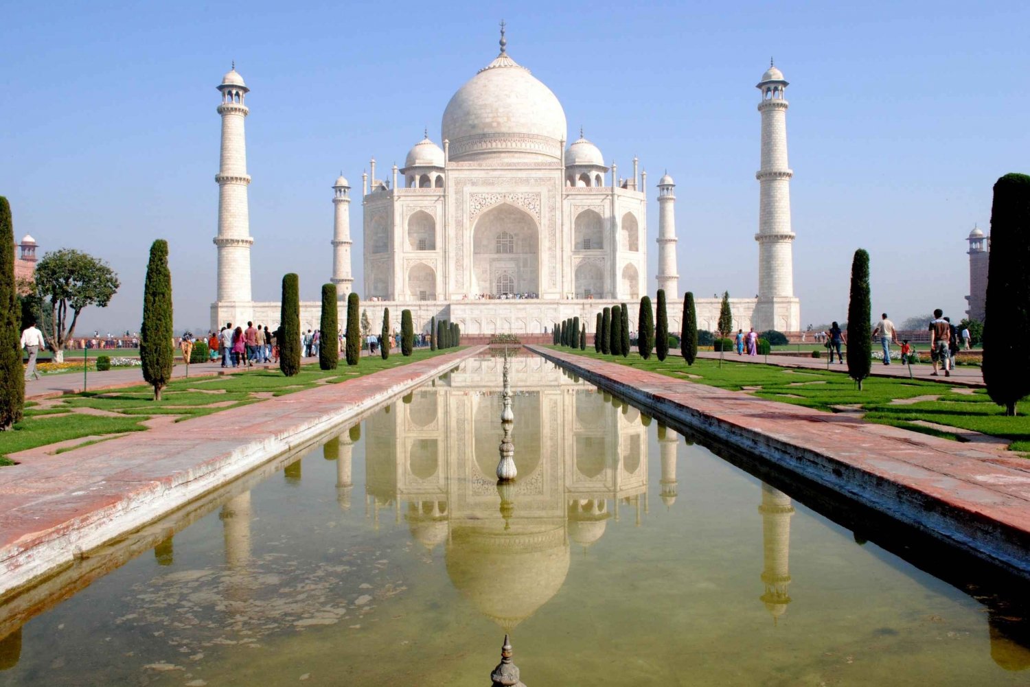 Boka privat Taj Mahal-tur med tåg från Delhi