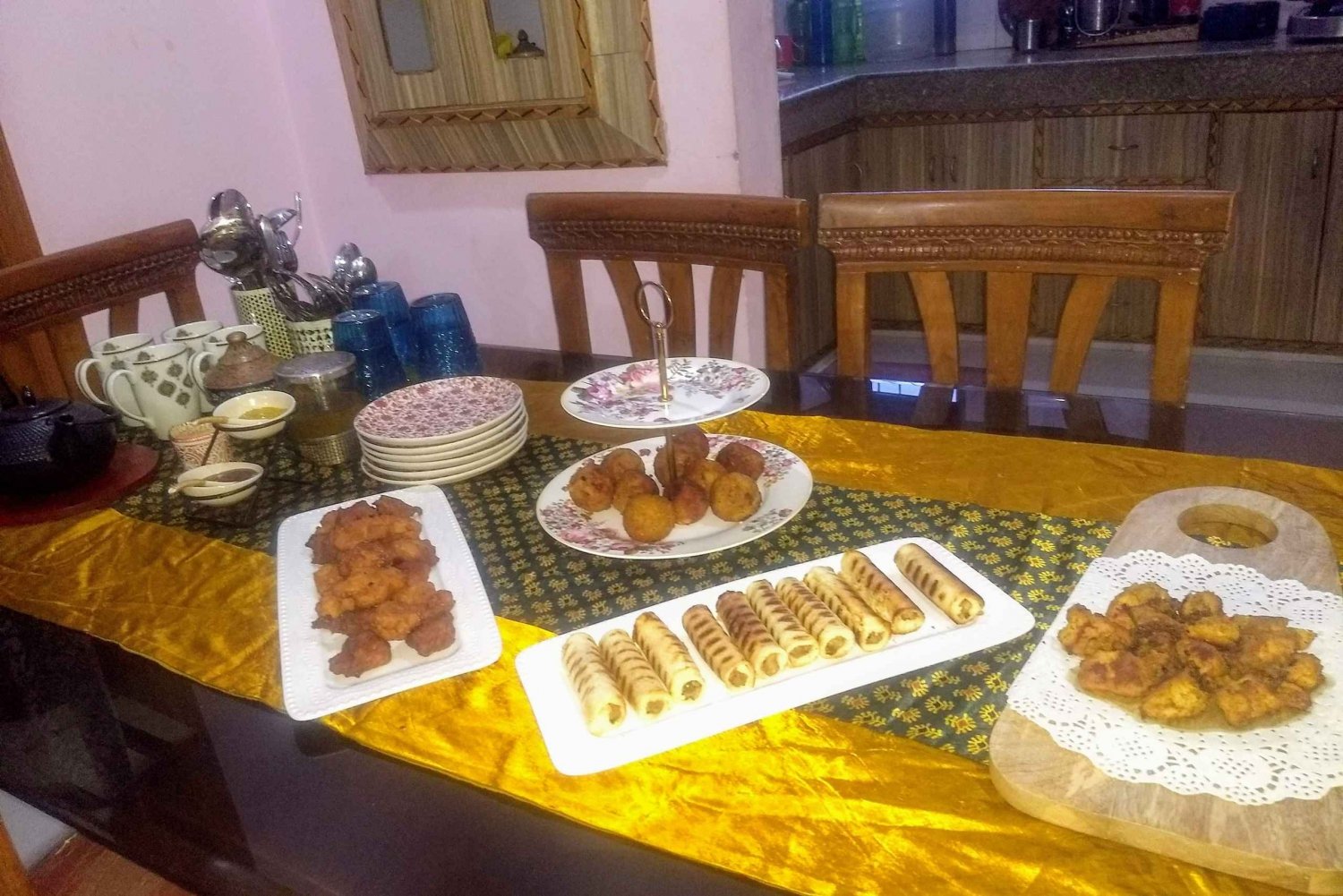 Celebrate Diwali the light festival with a family in Delhi