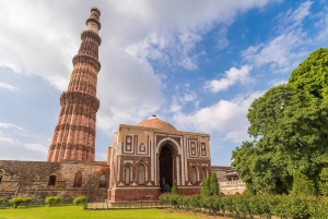 Delhi: 2-dagars rundtur i Delhi och Taj Mahal med bil