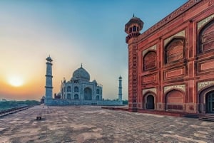 Delhi: 2-dniowa prywatna wycieczka samochodem po Delhi i Agrze z Taj Mahal