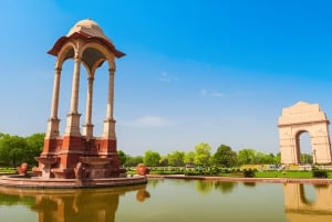 Delhi: 2 päivän yksityinen opastettu kierros autolla