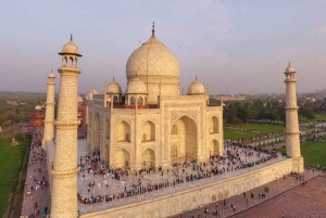 Delhi: 4-dagers tur i det gylne triangel (Taj Mahal ved soloppgang)