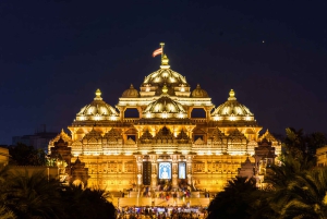 Delhi : visite spirituelle des 4 religions et spectacle aquatique d'Akshardham