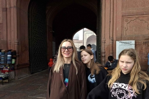 Delhi : visite spirituelle des 4 religions et spectacle aquatique d'Akshardham