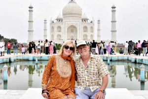 Delhi: 6 dagars Gyllene triangeln-tur med Varanasi och åktur med båt