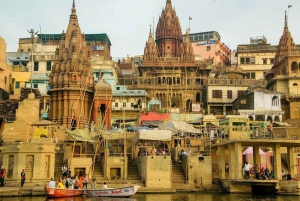 Delhi: 6 dagars Gyllene triangeln-tur med Varanasi och åktur med båt