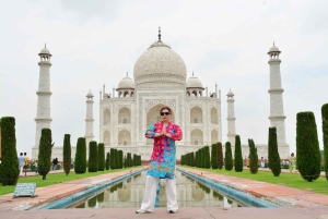 Delhi: 6 dagars Gyllene triangeln-tur med Varanasi och åktur med båt