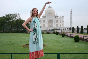 Delhi: 6 dagars Gyllene triangeln-tur med Varanasi och åktur med båt