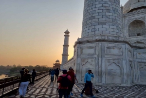 Delhi: Agra Mathura Vrindavan Sightseeing tour with Lunch