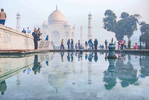 Privat 2-dages tur til Delhi og Agra med Taj Mahal-solopgang