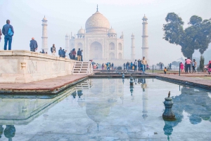 Privat 2-dagars tur i Delhi och Agra med Taj Mahal i soluppgång