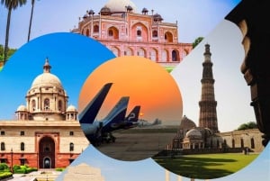 Delhi Airport Half-Day Layover Tour with Free Airport Pickup