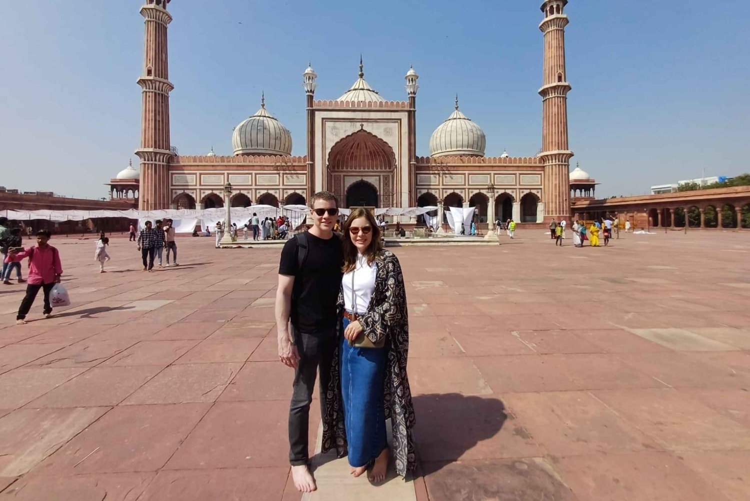 Delhi: tour della città con scalo da aeroporto ad aeroporto