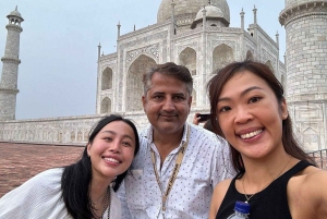 Delhi: lentokentältä lentokentälle välilasku Taj Mahal City Tour autolla