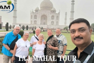 Delhi Airport to Taj Mahal 1 Day Trip