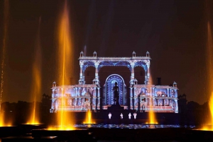 Delhi: spettacolo di luci e acqua di Akshardham con tour della mostra