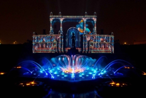 Delhi: Akshardham licht- en watershow met tentoonstellingsrondleiding