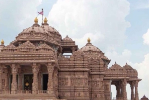 Delhi: visita al templo Akshardham con espectáculo de luz y agua