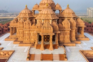 Delhi: visita al templo Akshardham con espectáculo de luz y agua