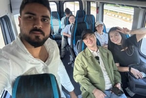 Delhi: Wycieczka samochodowa do świątyni Akshardham z pokazem wodno-świetlnym