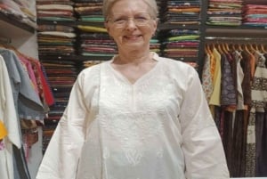 Delhi: Tour di un giorno sull'autentico percorso degli acquirenti con pranzo