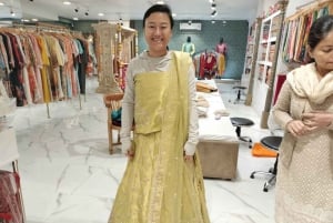 Delhi: Tour di un giorno sull'autentico percorso degli acquirenti con pranzo