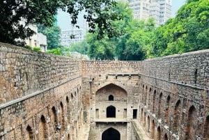 Tour privado de día completo por la antigua y la nueva Delhi en coche