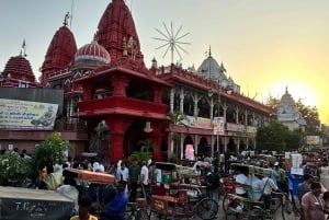 Tour privado de día completo por la antigua y la nueva Delhi en coche