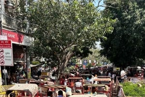 Tour privado de día completo por la antigua y la nueva Delhi en coche