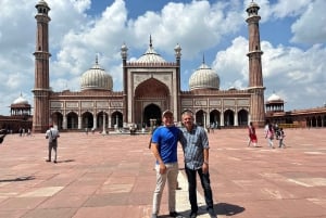 Tour privado de día completo por la antigua y la nueva Delhi en coche