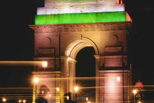 Delhi: personalizza il tour notturno (opzioni disponibili)