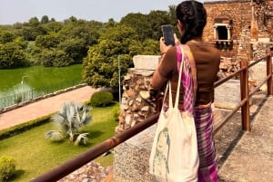 Delhi: tour a pie por el parque de los ciervos y el pueblo de Hauz Khas