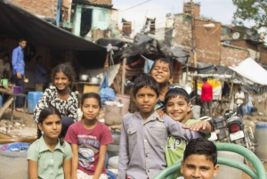 Delhi : Visite du bidonville éthique de Sanjay Colony