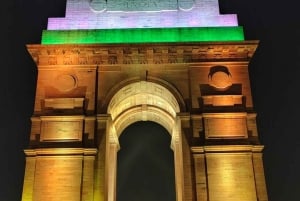 Delhi: 4 uur durende avondstadstour door Delhi