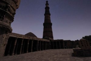Delhi: Byomvisning om kvelden med privat guide i bil