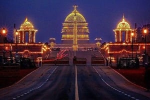 Delhi: Avondstadstour met privégids per auto