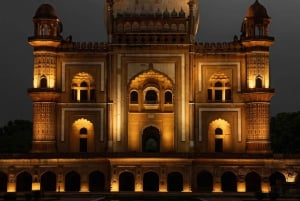 Delhi: Avondstadstour met privégids per auto