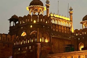 Delhi: Avondstadstour met privégids per auto