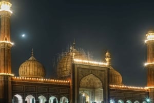 Delhi: tour serale della città vecchia di Delhi con guida