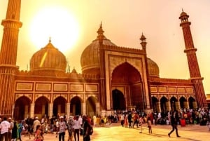 Delhi: tour serale della città vecchia di Delhi con guida