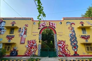 Delhi: Ontdek de straatkunst van Delhi & bezoek aan een kunstcentrum