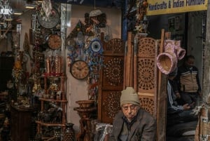 Delhi: Tehtaiden ja tukkumarkkinoiden kierros lounaalla