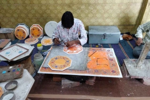 Delhi: Fabriks- och grossistmarknadstur med lunch