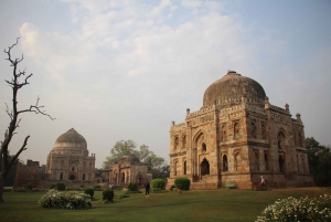 Delhi: Dagsutflykt med sightseeing i Delhi med allmänna kommunikationer