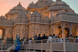 Heldagstur med guide til templer og åndelige landemerker i Delhi